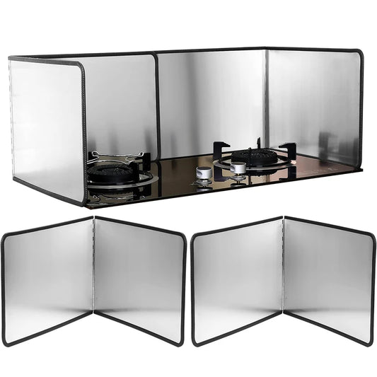 Foldable Stainless Steel Stove Splatter Guard